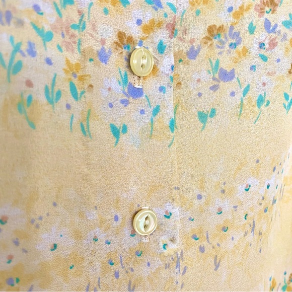 Vintage Floral Blouse - Picture 6 of 6